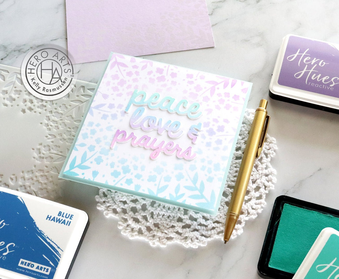 Hero Hues Reactive Ink Pad Cubes - Sea Palette