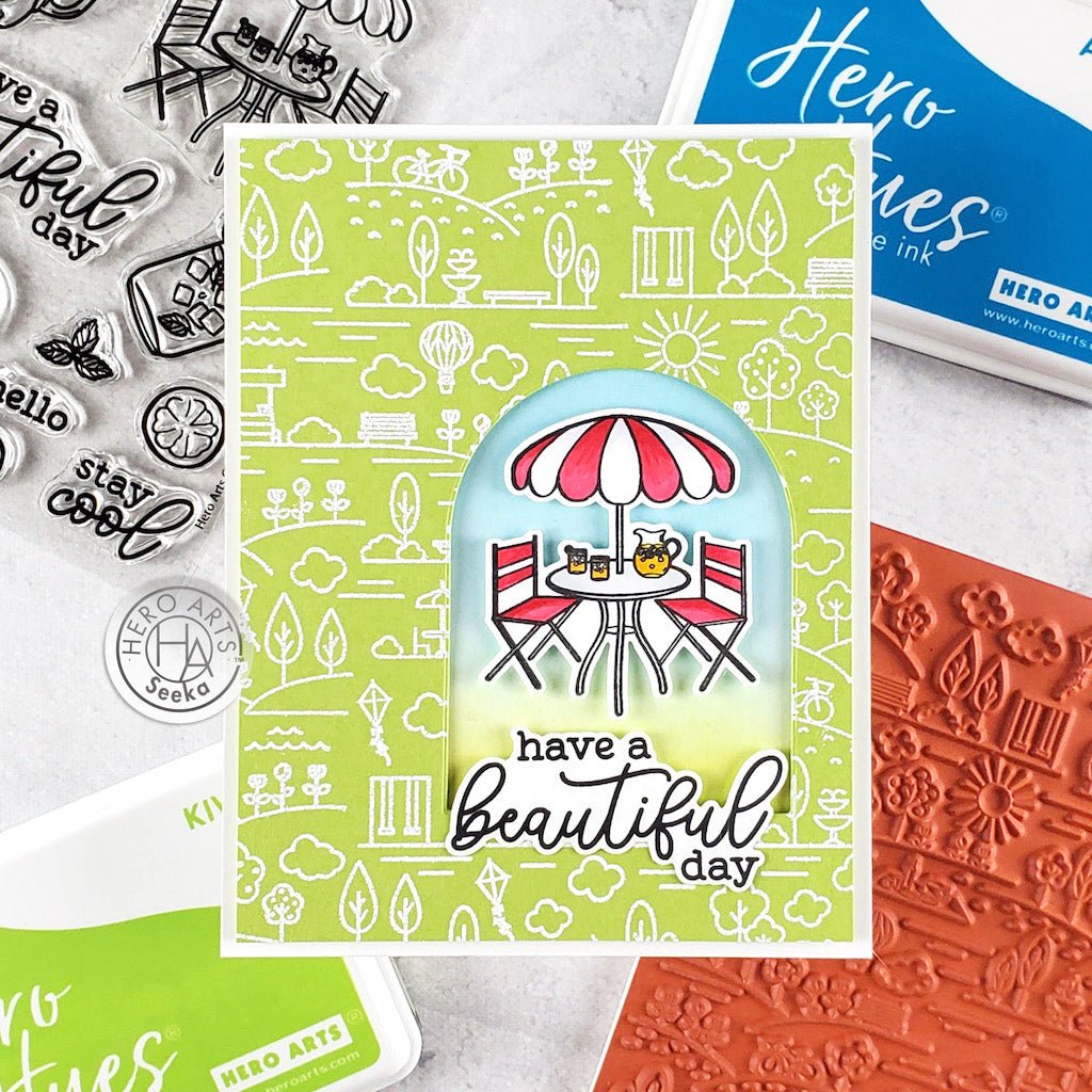 CG916 Park Background Bold Prints - Hero Arts