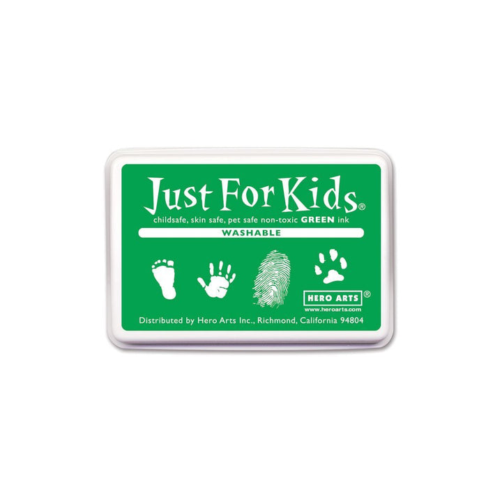 CS128 Just for Kids Washable Green - Hero Arts