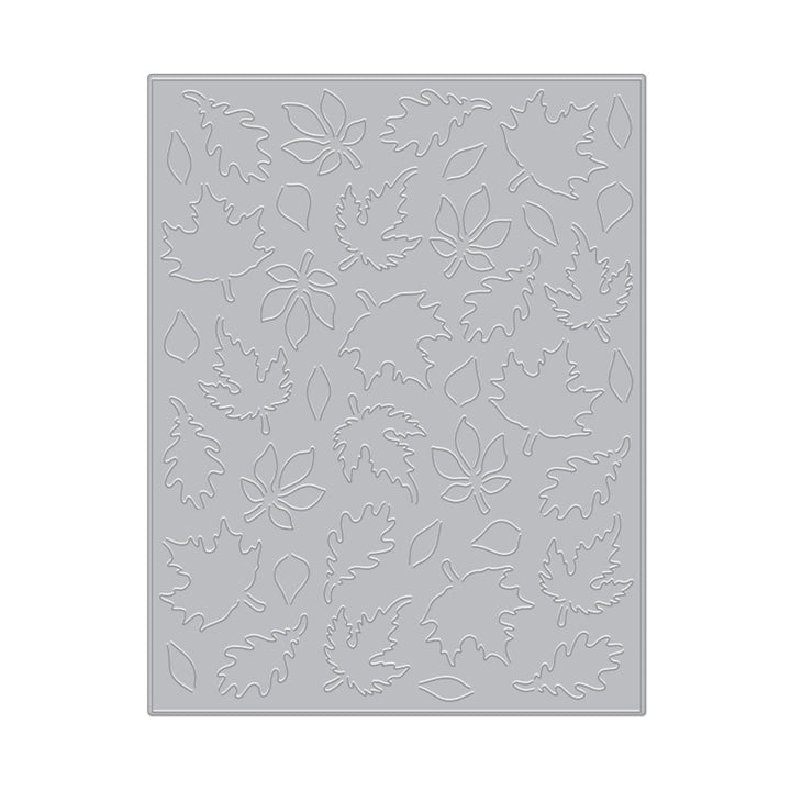 DF082 Fall Leaves Cover Plate (F) - Hero Arts