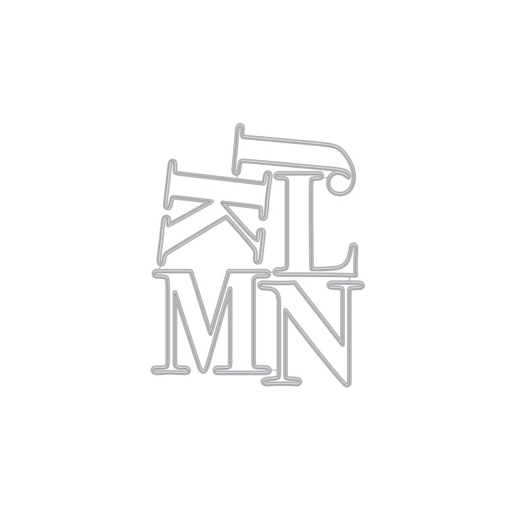 DF167 Letter J - N Fancy Dies (F) - Hero Arts