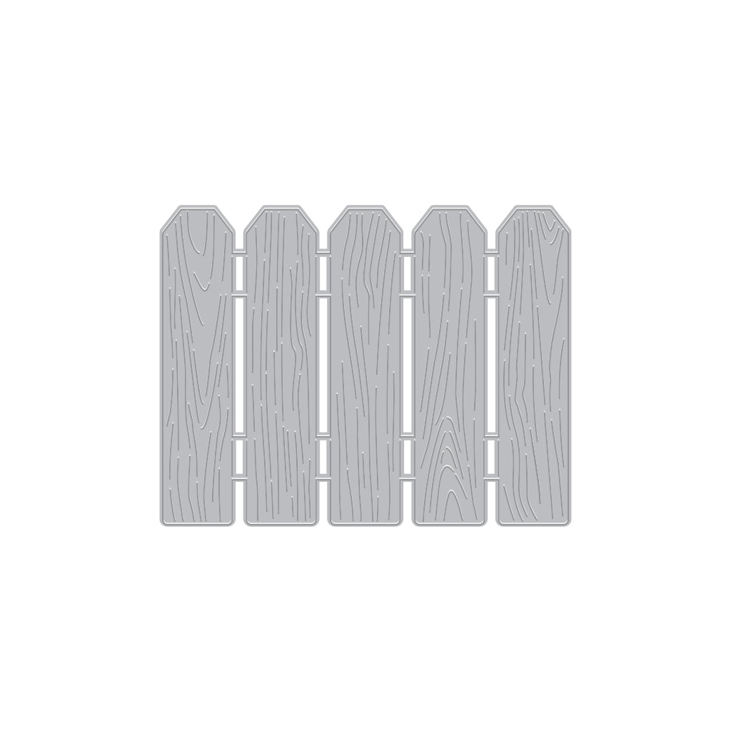 DF176 Wood Fence Fancy Die (E) - Hero Arts