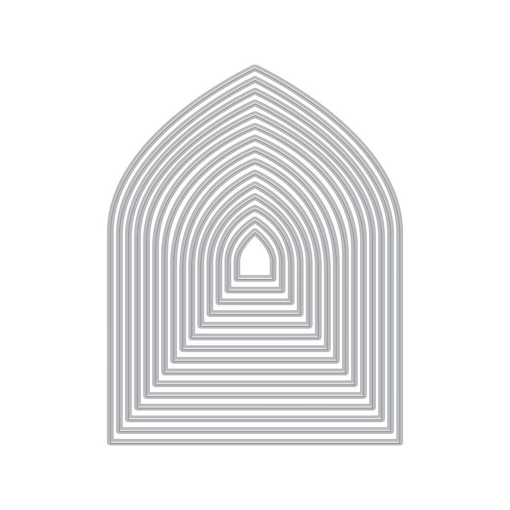 DF182 Pointed Arches Infinity Dies (H) - Hero Arts