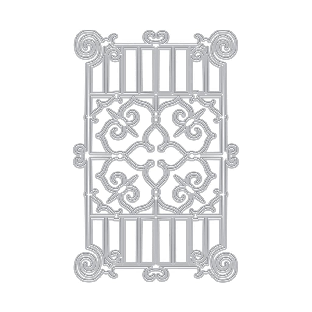 DF213 Ornate Gate Cover Plate (F) - Hero Arts