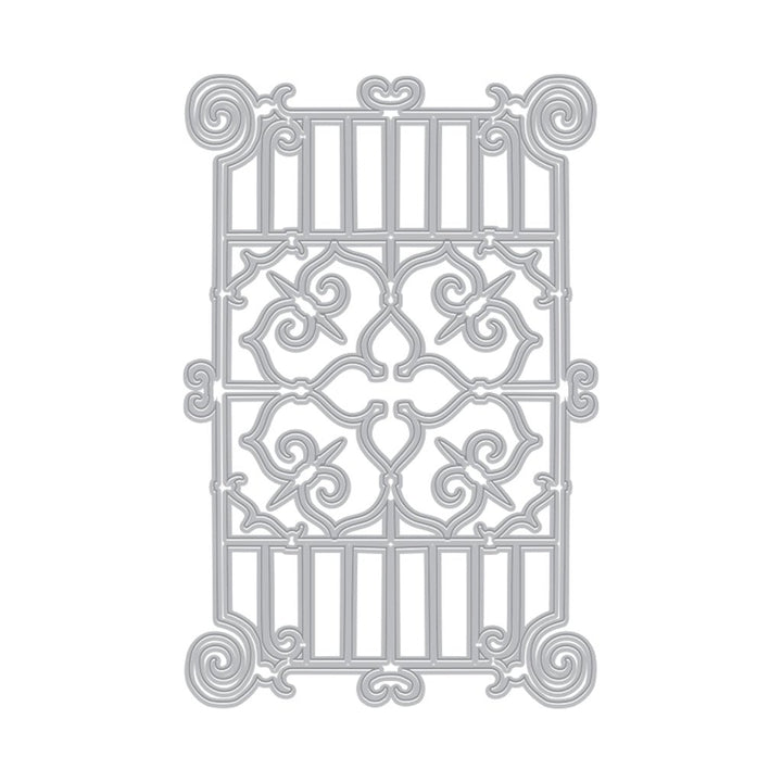 DF213 Ornate Gate Cover Plate (F) - Hero Arts