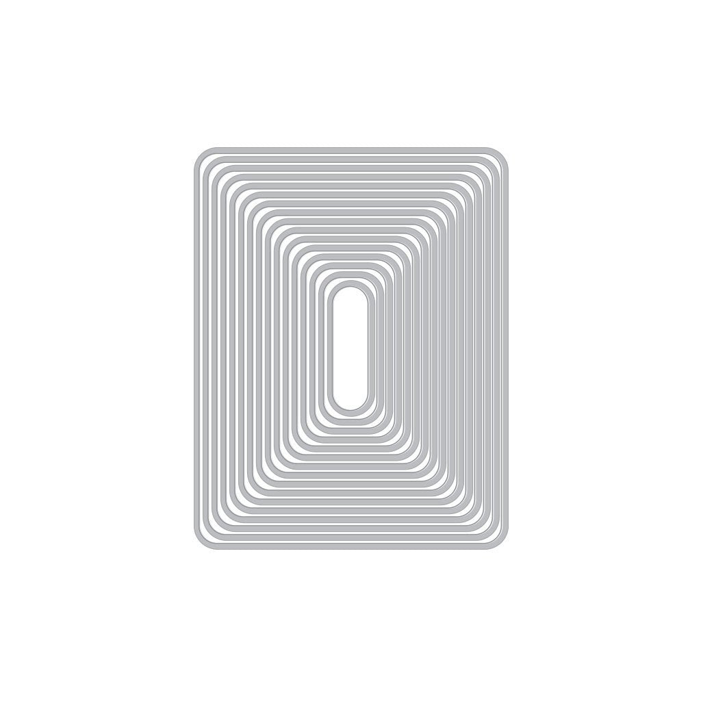 DI465 Rounded Rectangle Infinity Dies (H) - Hero Arts