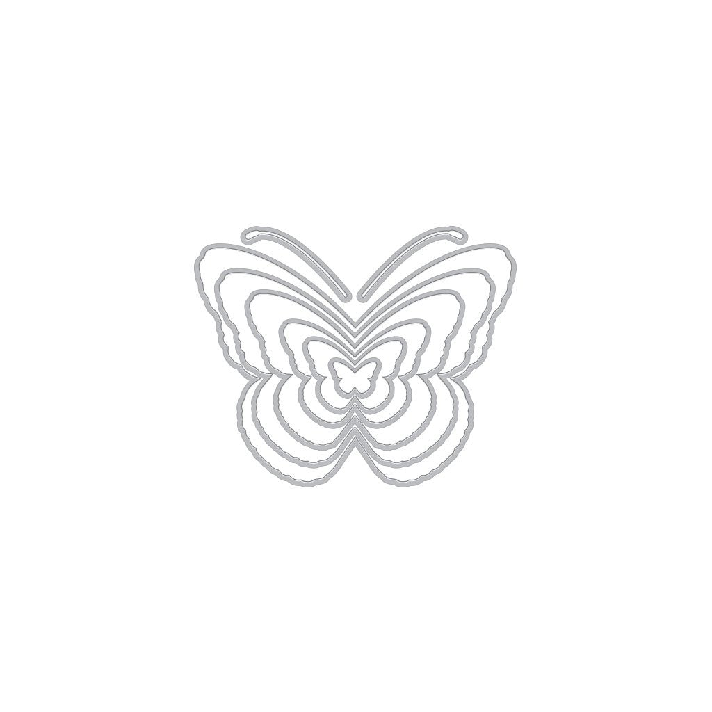 DI600 Nesting Butterflies Infinity Dies (H) - Hero Arts