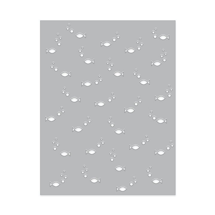 DI628 Fish and Bubbles Confetti Die (F) - Hero Arts
