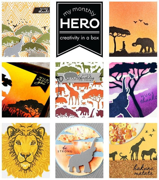 Ombré Serengeti Sunset Ink Pad