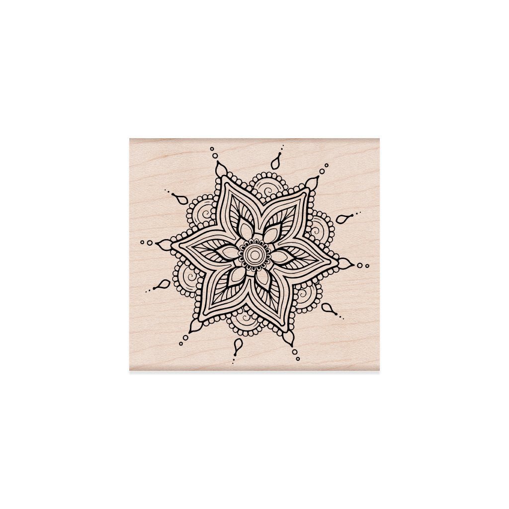 K6268 Henna Flower Pattern - Hero Arts