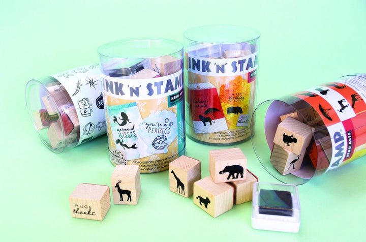 A Year of Holidays Woodblock Ink 'n' Stamp