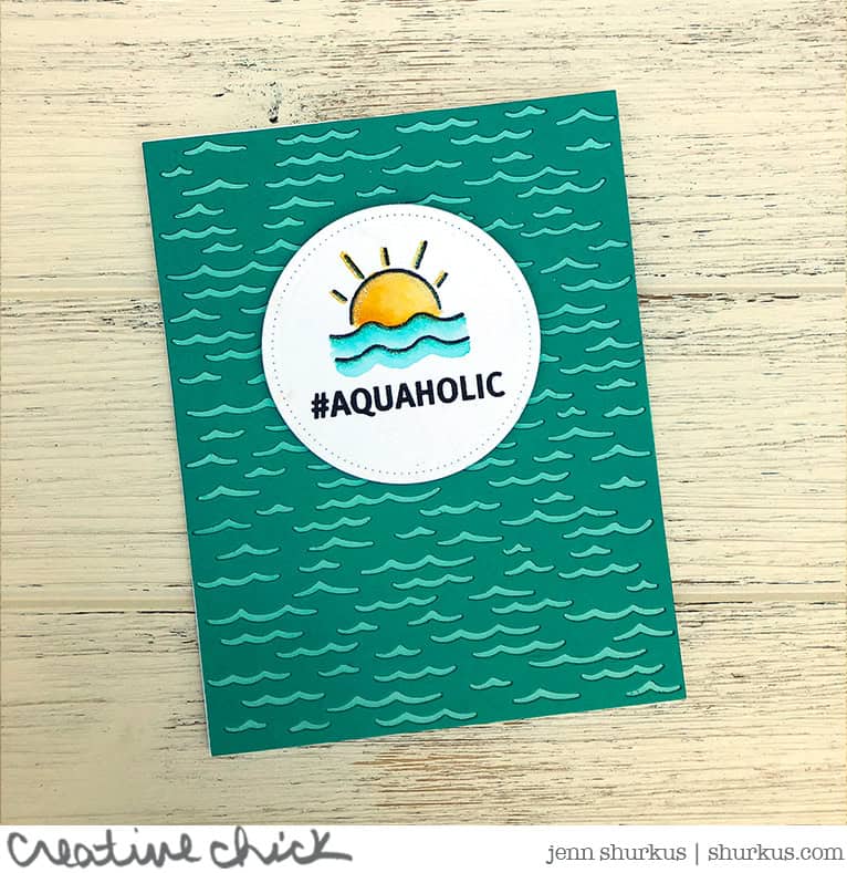 Wave & Sea Confetti Die
