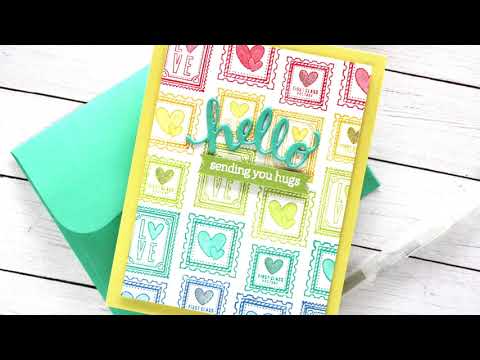 Hello Stamp & Cut Set