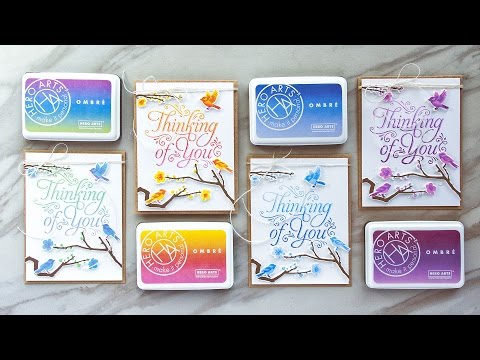 Ombré Meadow Ink Pad