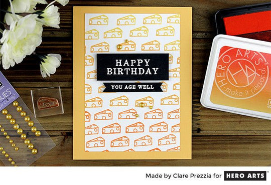 Ombré Butter Bar to Orange Soda Ink Pad